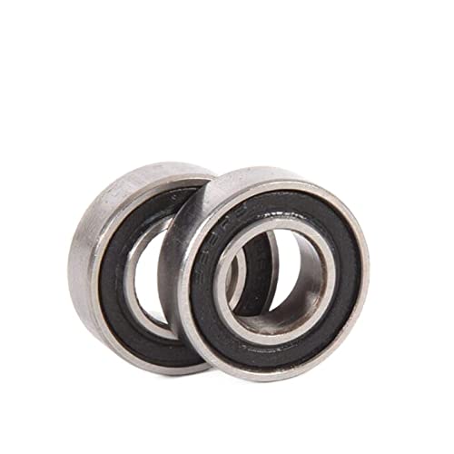 IVEKYKIBC 15267-2RS Kugellager, 10 Stück, 15 x 26 x 7 mm, Chromstahl, Gummi abgedichtet, 15267RS Fahrradlager, reibungslos for American Classic Hinterradnabe(10PCS) von IVEKYKIBC