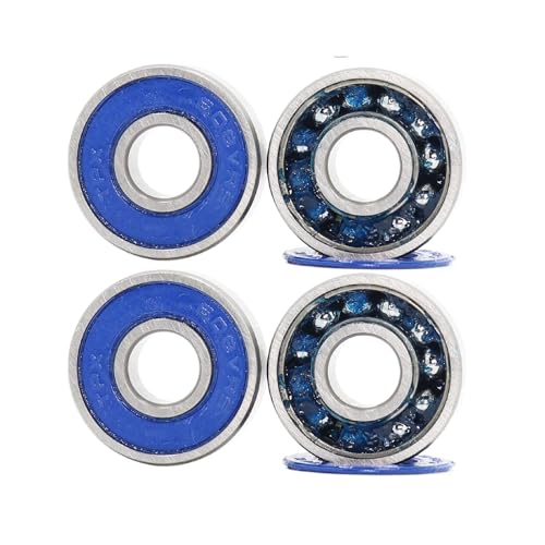 IVEKYKIBC 608 2RSV MAX Lager 8 * 22 * 7 mm 4 Stück Fahrraddrehpunkt Chromstahl mit Fett abgedichtet 608LLU Cart Vollkugellager IVEKYKIBC 608 2RSV MAX Lager 8 * 22 * 7 mm 4 Stück Fahrraddrehpunkt Chromstahl mit Fett abgedichtet 608LLU Cart Vollkugellager von IVEKYKIBC