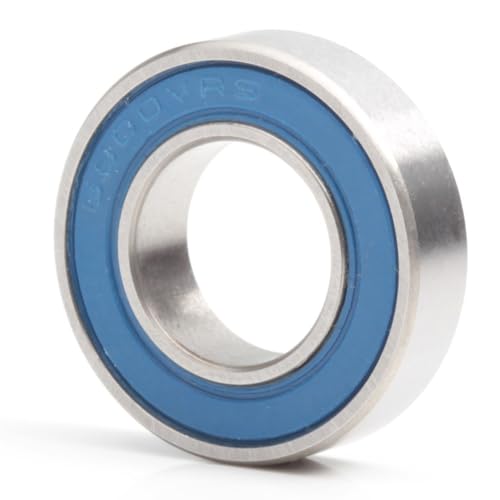 IVEKYKIBC 6800 Lager 10 * 19 * 5 mm Fahrraddrehpunkt Chromstahl blau versiegelt mit Fett 6800LLU Cart Full Balls Bearing von IVEKYKIBC