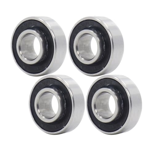 IVEKYKIBC 698-2RSE Lager 8 * 19 * 6 * 7,5 mm 4 Stück Vollkugeln Fahrraddrehpunkt-Reparaturteile 698 2RS RS-Kugellager 698-2RS von IVEKYKIBC