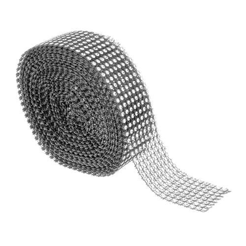 IWOWHERO 1 Rolle Exquisiter Bastelbesatz Wickeln Hochzeit Dekoration Edelsteine Diamant Dekorativ Funkelnd Farbig Nähen Strass Handwerk Strasssteine Diy Handwerk Trimmen Silver Plastik IWOWHERO 1 Rolle Exquisiter Bastelbesatz Wickeln Hochzeit Dekoration Edelsteine Diamant Dekorativ Funkelnd Farbig Nähen Strass Handwerk Strasssteine Diy Handwerk Trimmen Silver Plastik von IWOWHERO