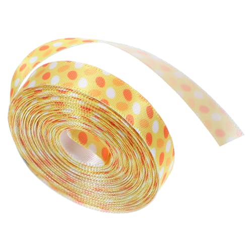 IWOWHERO 1 Rolle Ostern-Geschenkband Party Schleife seidenband ribbon geschenkeband frühlingsdeko Band für die Osterdekoration Osterband zum Verpacken von Geschenken Polyester Yellow IWOWHERO 1 Rolle Ostern-Geschenkband Party Schleife seidenband ribbon geschenkeband frühlingsdeko Band für die Osterdekoration Osterband zum Verpacken von Geschenken Polyester Yellow von IWOWHERO