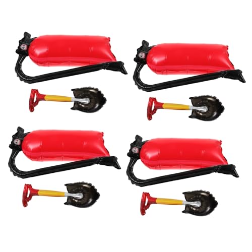 IWOWHERO 1 Satz Feuerlöscherballon folien ballons Feuerwehrparty Dekoration aufblasbare Feuerlöscher aufblasbarer Feuerlöscher LED schaufel luftballons Feuerlöscher-Ballon Feuerspatenballon von IWOWHERO