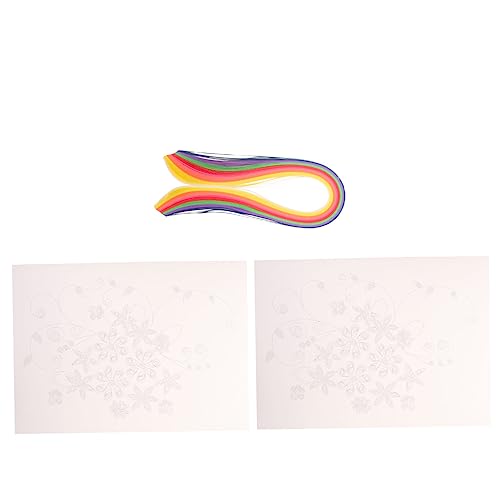 IWOWHERO 1 Satz Papierstreifen Quilling Set Diy für Papierkunst für Bastelprojekte und Anfänger Vielfältiger Papierstreifen für Einzigartiges Design IWOWHERO 1 Satz Papierstreifen Quilling Set Diy für Papierkunst für Bastelprojekte und Anfänger Vielfältiger Papierstreifen für Einzigartiges Design von IWOWHERO