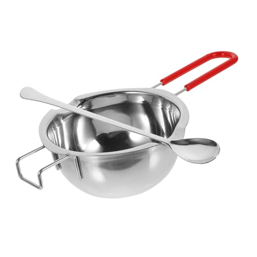IWOWHERO Kerzenwachs-Schmelztiegel aus Metall -Aromatherapie-Kerzentopf mit Grifflöffel für Duftwachswärmer IWOWHERO Kerzenwachs-Schmelztiegel aus Metall -Aromatherapie-Kerzentopf mit Grifflöffel für Duftwachswärmer von IWOWHERO