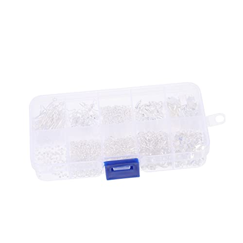 IWOWHERO 1 Schachtel Earring DIY Zubehör Ohrring Haken und Verschlüsse für Schmuckherstellung Leicht und Hautfreundlich Geeignet für Basteln von Ohrhaken und Dangling Ohrringen von IWOWHERO