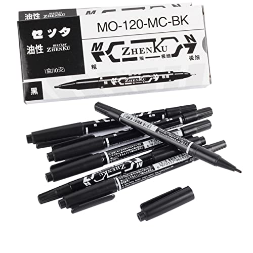 IWOWHERO 10 Körperkunststifte Tattoo-tracking-stift Tattoo-stifte Für Die Haut Tattoo-marker Markierungsstifte Mit Spitzen Hand Stift Tattoo Stift Tinte Tattoo Doppelkopf Malstift IWOWHERO 10 Körperkunststifte Tattoo-tracking-stift Tattoo-stifte Für Die Haut Tattoo-marker Markierungsstifte Mit Spitzen Hand Stift Tattoo Stift Tinte Tattoo Doppelkopf Malstift von IWOWHERO