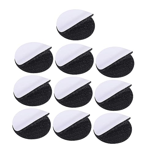 IWOWHERO 10 Packungen Haken Und Schleifenbandpunkte Montageband Runde Aufkleber Selbstklebende Klebebandpunkte Schwarz IWOWHERO 10 Packungen Haken Und Schleifenbandpunkte Montageband Runde Aufkleber Selbstklebende Klebebandpunkte Schwarz von IWOWHERO