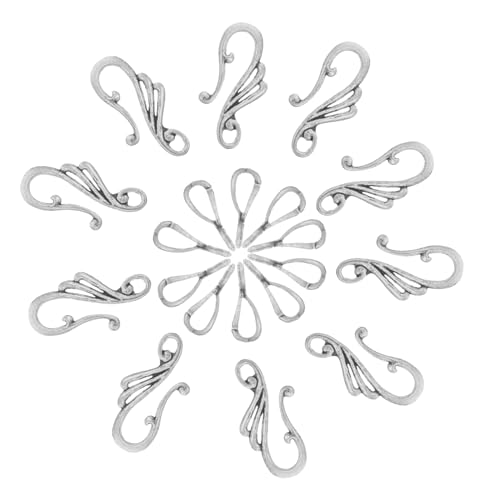 IWOWHERO 10 Sätze Ohrringe Zubehör Ohrring-Knebelverschlüsse s Knebelverschlüsse armband zubehör armbandverschluss schmuck Armbandverschlüsse Verschlüsse für die Herstellung von Armbändern von IWOWHERO