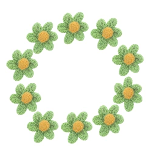 IWOWHERO 10 Stück Garnblumenfleck dekorative Patches Hochzeit Stickerei Nähprodukte Aufnäher für Kleidung Applikation nähen Reparaturaufkleber für Kleidung DIY-Patches Garnblumendekor Green IWOWHERO 10 Stück Garnblumenfleck dekorative Patches Hochzeit Stickerei Nähprodukte Aufnäher für Kleidung Applikation nähen Reparaturaufkleber für Kleidung DIY-Patches Garnblumendekor Green von IWOWHERO