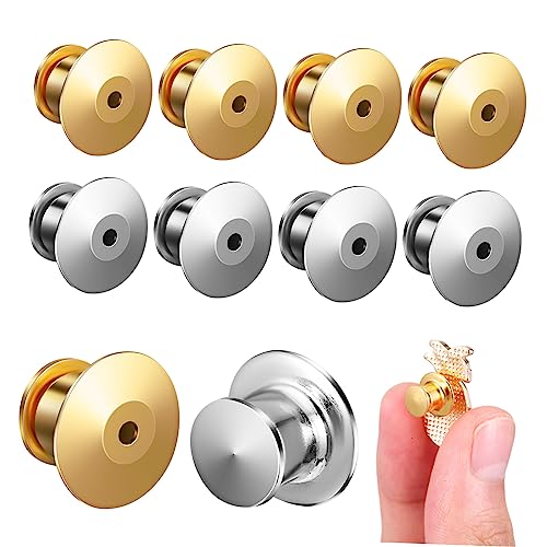 IWOWHERO 10 Stück Metall-Anstecknadeln zum Basteln sicherheitsschloss schmuckherstellung zubehör Handgemachte Brosche hochstihl Rücken Unterstützungen Sperren von Lieferungen Pin-Rückseite IWOWHERO 10 Stück Metall-Anstecknadeln zum Basteln sicherheitsschloss schmuckherstellung zubehör Handgemachte Brosche hochstihl Rücken Unterstützungen Sperren von Lieferungen Pin-Rückseite von IWOWHERO