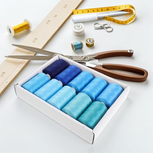 IWOWHERO 10 Stück Teiliges Nähgarn Bunte Farblich Stabile Polyesterfäden Yards pro Spule Vielseitig für Nähmaschine Handnähen DIY Bastelarbeiten und Quilten IWOWHERO 10 Stück Teiliges Nähgarn Bunte Farblich Stabile Polyesterfäden Yards pro Spule Vielseitig für Nähmaschine Handnähen DIY Bastelarbeiten und Quilten von IWOWHERO