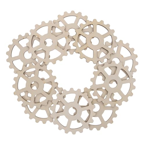 IWOWHERO 10 Stück Zahnrad Hackschnitzel drinnen Stempelblöcke zum Basteln vorgebohrt Schlüssel groß Ding Innenraumdekor DIY Holzspielzeug Ornamente aus Holzscheiben Holzausschnitt Beige IWOWHERO 10 Stück Zahnrad Hackschnitzel drinnen Stempelblöcke zum Basteln vorgebohrt Schlüssel groß Ding Innenraumdekor DIY Holzspielzeug Ornamente aus Holzscheiben Holzausschnitt Beige von IWOWHERO