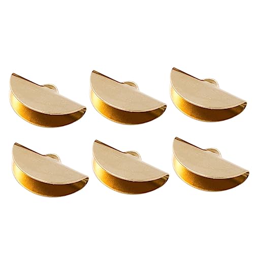 IWOWHERO 100 Stück Clip Verschlüsse Goldfarbene Schmuckverschlüsse für Dekoration Fan Form für Taschen und Diy Accessoires Langlebig und Rostfrei IWOWHERO 100 Stück Clip Verschlüsse Goldfarbene Schmuckverschlüsse für Dekoration Fan Form für Taschen und Diy Accessoires Langlebig und Rostfrei von IWOWHERO
