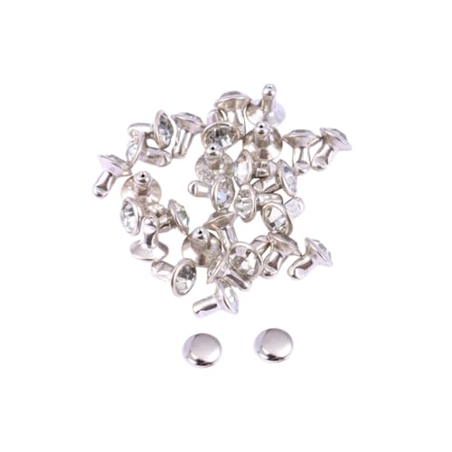 IWOWHERO 100 Stück Diamantschmuck Bunt Zum Aufnähen Kristalle Silber Accessoires Modeschmuck Kleidungsherstellung Dekorationen Schmuck Kunstdesign Strass Weiß IWOWHERO 100 Stück Diamantschmuck Bunt Zum Aufnähen Kristalle Silber Accessoires Modeschmuck Kleidungsherstellung Dekorationen Schmuck Kunstdesign Strass Weiß von IWOWHERO