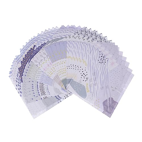 IWOWHERO 100 Stück Druckpapier Mit Papier Falten Origamipapier 8x8 Einseitig Quadratisches Papier Bastelpapier Origami -papier Pads Origamipapier 10x10 Schüttgut Doppelt Bunt Farbig von IWOWHERO