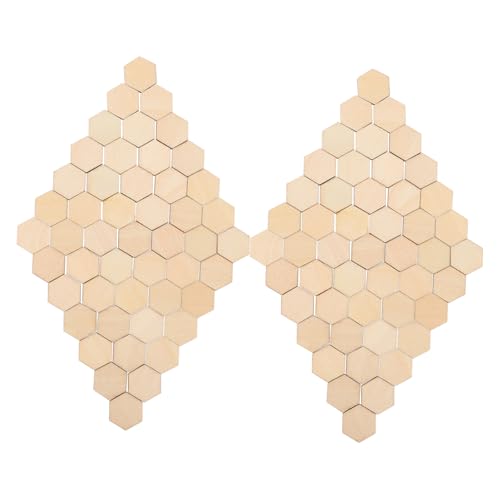 IWOWHERO 100 Stück Holzsplitter Dekorationen Formen Hängende Ornamente Waben Ornamente Heiratsantrags Dekorationen Party Dekorationen Weihnachten Erstes DIY Scrapbook Kit IWOWHERO 100 Stück Holzsplitter Dekorationen Formen Hängende Ornamente Waben Ornamente Heiratsantrags Dekorationen Party Dekorationen Weihnachten Erstes DIY Scrapbook Kit von IWOWHERO