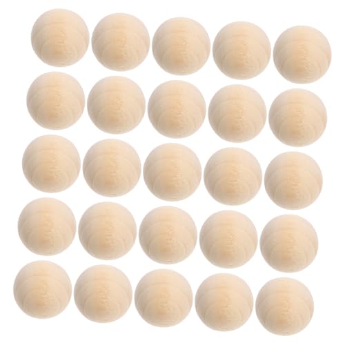 IWOWHERO 100 Stück Unlackierte Holzkugeln Ohne Loch Aus Massivholz Für DIY Bastelprojekte Schmuckherstellung Und Lernspielzeug Natürliche Holzperlen Für Kreative Dekoration IWOWHERO 100 Stück Unlackierte Holzkugeln Ohne Loch Aus Massivholz Für DIY Bastelprojekte Schmuckherstellung Und Lernspielzeug Natürliche Holzperlen Für Kreative Dekoration von IWOWHERO