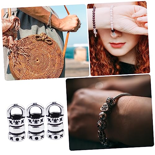 IWOWHERO 100 Stück selbstgemachte Schnalle schlüsselkette schlüsselanhänger seat schlusselketten Halskette Herstellung für Riemenschnalle armband schnalle selber machen Legierung Silver von IWOWHERO