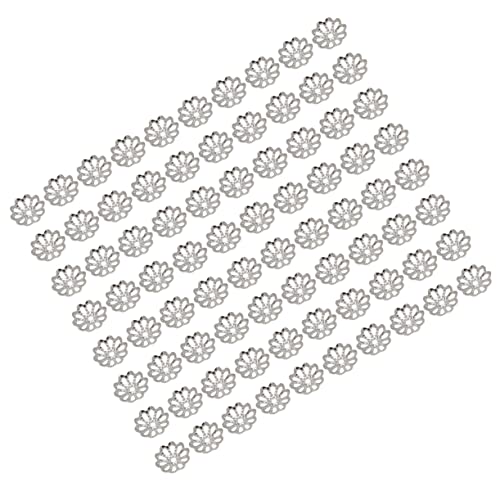 IWOWHERO 1000Stücke DIY Schmuckzubehör Distanzkappen Natürlichen Perlen Silberfarbene Spacer Anhänger Für Armbänder Halsketten Und Bastelprojekte IWOWHERO 1000Stücke DIY Schmuckzubehör Distanzkappen Natürlichen Perlen Silberfarbene Spacer Anhänger Für Armbänder Halsketten Und Bastelprojekte von IWOWHERO