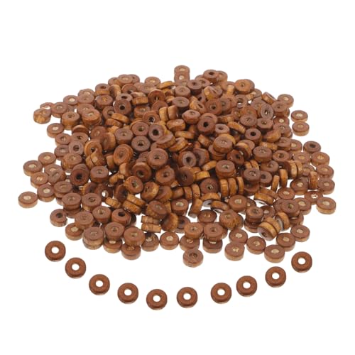 IWOWHERO 1000Stücke Holzperlen für DIY Schmuckherstellung Braune Mini Holzperlen Auffädeln von Armbändern und Kreativen Bastelprojekten IWOWHERO 1000Stücke Holzperlen für DIY Schmuckherstellung Braune Mini Holzperlen Auffädeln von Armbändern und Kreativen Bastelprojekten von IWOWHERO