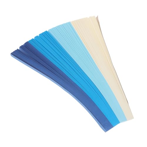 IWOWHERO 1080 Stück Origami -Sterne Streifen aus Papiersternen Origami-Papierstreifen glänzendes Origami-Papier Sternfaltpapier DIY-Stern Sterndekor Papier-Origami Sternpapierstreifen Blau IWOWHERO 1080 Stück Origami -Sterne Streifen aus Papiersternen Origami-Papierstreifen glänzendes Origami-Papier Sternfaltpapier DIY-Stern Sterndekor Papier-Origami Sternpapierstreifen Blau von IWOWHERO