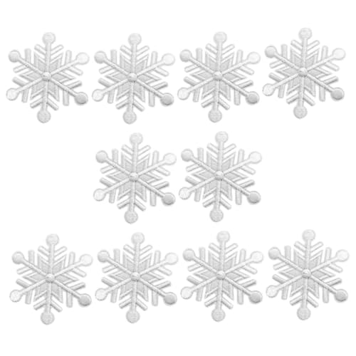 IWOWHERO 10Stücke Aufnäher Zum Aufbügeln DIY Kleiderflicken Für Kleidung Reparaturflicken Winterdekoration Stoffapplikationen Für Projekte IWOWHERO 10Stücke Aufnäher Zum Aufbügeln DIY Kleiderflicken Für Kleidung Reparaturflicken Winterdekoration Stoffapplikationen Für Projekte von IWOWHERO