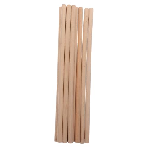 IWOWHERO 10Stücke DIY Holzstäbe für Lange Bastelstäbe Naturholz für Handwerksprojekte Bastelzubehör für DIY Ideen und Sicher IWOWHERO 10Stücke DIY Holzstäbe für Lange Bastelstäbe Naturholz für Handwerksprojekte Bastelzubehör für DIY Ideen und Sicher von IWOWHERO