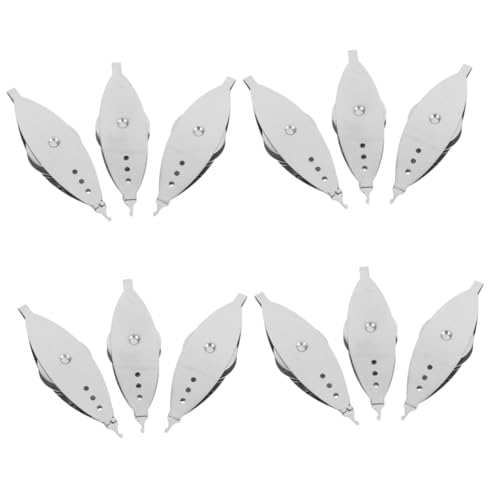 IWOWHERO 12 Stk Metall Langer Spindel Kern Nadelschiffchen Antikes Occhi-shuttle Strickhandwerk-shuttle Einfaches Occhiieren Occhi Haken Occhi-shuttle-kit Für Anfänger Occhi-nadel Legierung IWOWHERO 12 Stk Metall Langer Spindel Kern Nadelschiffchen Antikes Occhi-shuttle Strickhandwerk-shuttle Einfaches Occhiieren Occhi Haken Occhi-shuttle-kit Für Anfänger Occhi-nadel Legierung von IWOWHERO