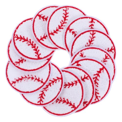 IWOWHERO 12 Stück Bestickte Baseball-mützen-flicken, Mantel-zubehör, Zarte Stickerei-flicken Für Jeans, Kleidung, Rucksäcke, Hüte, Jacken IWOWHERO 12 Stück Bestickte Baseball-mützen-flicken, Mantel-zubehör, Zarte Stickerei-flicken Für Jeans, Kleidung, Rucksäcke, Hüte, Jacken von IWOWHERO