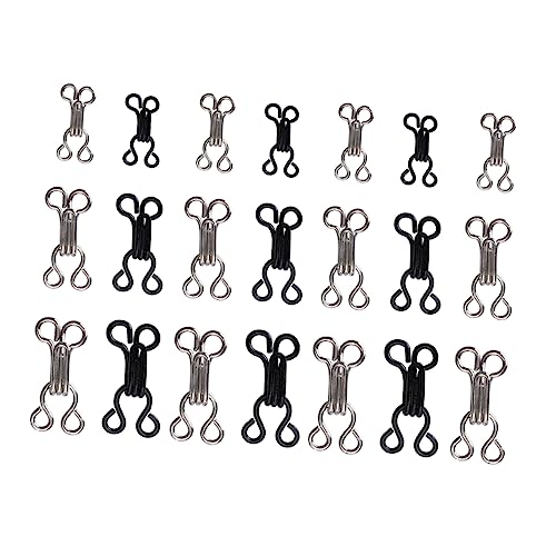IWOWHERO 120 Stk BH-Haken Druckknöpfe annähen Nähhaken silberne Hosen Haken- und Ösenverschlüsse nähen Haken zum Nähen von Hosen hosenbügel Augennahtverschluss BH-Verbindungsschnalle IWOWHERO 120 Stk BH-Haken Druckknöpfe annähen Nähhaken silberne Hosen Haken- und Ösenverschlüsse nähen Haken zum Nähen von Hosen hosenbügel Augennahtverschluss BH-Verbindungsschnalle von IWOWHERO