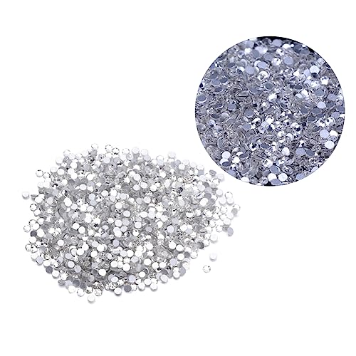 IWOWHERO 1440Stücke DIY Nail Art Zubehör für Telefon Dekoration Weiße Strasssteine Bastelmaterial für Schmuckprojekte für Nageldesign und Handwerkskunst IWOWHERO 1440Stücke DIY Nail Art Zubehör für Telefon Dekoration Weiße Strasssteine Bastelmaterial für Schmuckprojekte für Nageldesign und Handwerkskunst von IWOWHERO