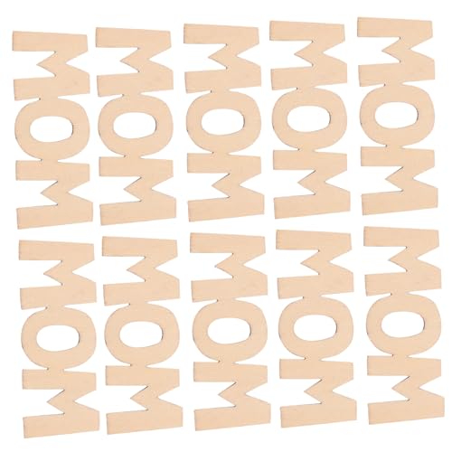 IWOWHERO 15 Stück Holzhandwerk Mutterverzierung Muttertagdekorationen Mama-slice-masse Basteln Für Mama Füllstoffe Handwerk Zum Muttertag Unvollendete Wörter Ausschnitte Mama Hölzern IWOWHERO 15 Stück Holzhandwerk Mutterverzierung Muttertagdekorationen Mama-slice-masse Basteln Für Mama Füllstoffe Handwerk Zum Muttertag Unvollendete Wörter Ausschnitte Mama Hölzern von IWOWHERO