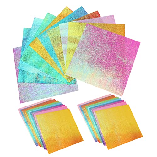 IWOWHERO 150 Stück Glitzer Origami kreativpapier scrapbook paper kraftpapier Papierfaltkunst dekorpapier falten Papier Bastelfaltpapier origami papier selber machen Colorful IWOWHERO 150 Stück Glitzer Origami kreativpapier scrapbook paper kraftpapier Papierfaltkunst dekorpapier falten Papier Bastelfaltpapier origami papier selber machen Colorful von IWOWHERO