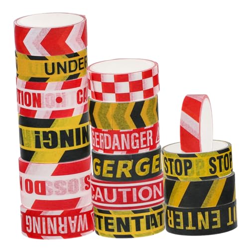 IWOWHERO 16 Rollen DIY Washi Tape basteln scrapbooking sticker scrapbook stickers party sachen Scrapbooking Tape Streifen UV Bastelklebebänder Klebebänder für Sammelalben Japanisches Papier von IWOWHERO
