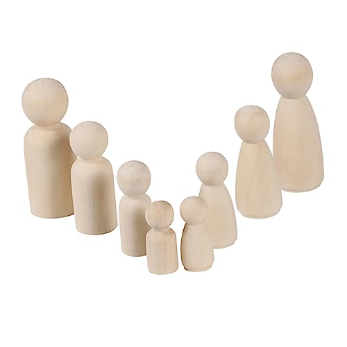 IWOWHERO 16 Stück Holzspielzeug Puppenkörper Aus Holz Unfertige Puppen Holzpuppen Engelpuppen Aus Holz Bambus IWOWHERO 16 Stück Holzspielzeug Puppenkörper Aus Holz Unfertige Puppen Holzpuppen Engelpuppen Aus Holz Bambus von IWOWHERO