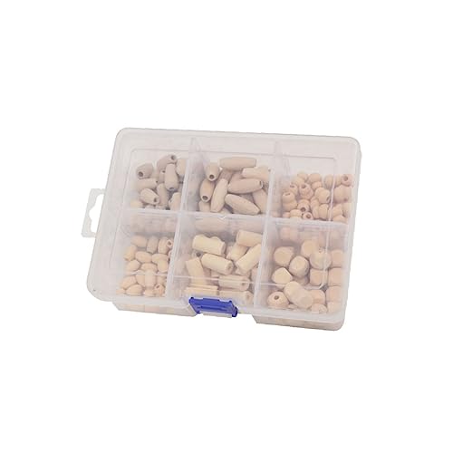 IWOWHERO 180Stücke Unbehandelte Holzperlen Verschiedene Formen und Durchmesser für DIY Schmuck Bastelprojekte Wanddekoration und Kinderzimmergestaltung mit Aufbewahrungskoffer IWOWHERO 180Stücke Unbehandelte Holzperlen Verschiedene Formen und Durchmesser für DIY Schmuck Bastelprojekte Wanddekoration und Kinderzimmergestaltung mit Aufbewahrungskoffer von IWOWHERO