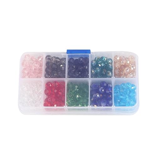 IWOWHERO 1Packung Glasperlen für Armbänder DIY Schmuckperlen für Basteln Aufbewahrungsbox mit Fächern für Einfache Organisation und Vielseitige von IWOWHERO