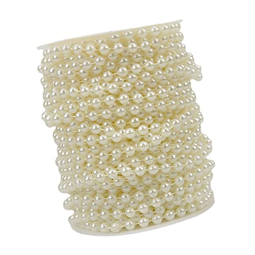 IWOWHERO 1Rolle Perlenkette Künstlichen Perlen für Festliche Anlässe für Baumschmuck Anpassbar und Langlebig IWOWHERO 1Rolle Perlenkette Künstlichen Perlen für Festliche Anlässe für Baumschmuck Anpassbar und Langlebig von IWOWHERO