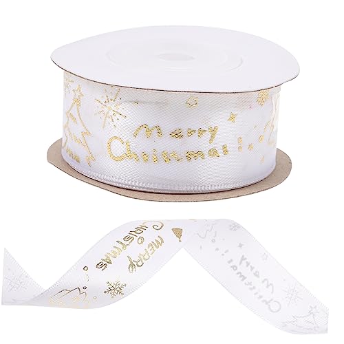 IWOWHERO 1Rolle Weihnachtliches Geschenkverpackungsband Dekoratives Band Für Weihnachtsgeschenke DIY Bastelarbeiten Und Festliche Dekorationen Für Weihnachtsfeiern von IWOWHERO