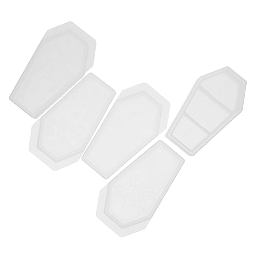 IWOWHERO 1Satz Sargförmige Silikonform Für Epoxidharz Zur Herstellung Von Kristalltropfen Schmuckstücken Und Ornamenten Für DIY Projekte Und Dekorationen von IWOWHERO