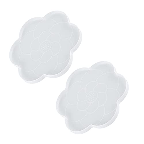 IWOWHERO 1Stück Silikonform für DIY Untersetzer Plattenmatte Gießform Hochwertigem Silikon Leicht zu Reinigen für Designs und Heimdekoration IWOWHERO 1Stück Silikonform für DIY Untersetzer Plattenmatte Gießform Hochwertigem Silikon Leicht zu Reinigen für Designs und Heimdekoration von IWOWHERO