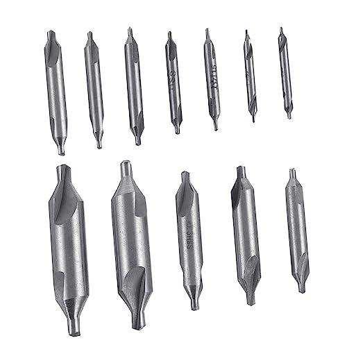 IWOWHERO 1Tasche Hochgeschwindigkeitsstahl Zentrierbohrer für Präzise Lochbearbeitung Langlebig und Verschleißfest für Drehmaschinen IWOWHERO 1Tasche Hochgeschwindigkeitsstahl Zentrierbohrer für Präzise Lochbearbeitung Langlebig und Verschleißfest für Drehmaschinen von IWOWHERO