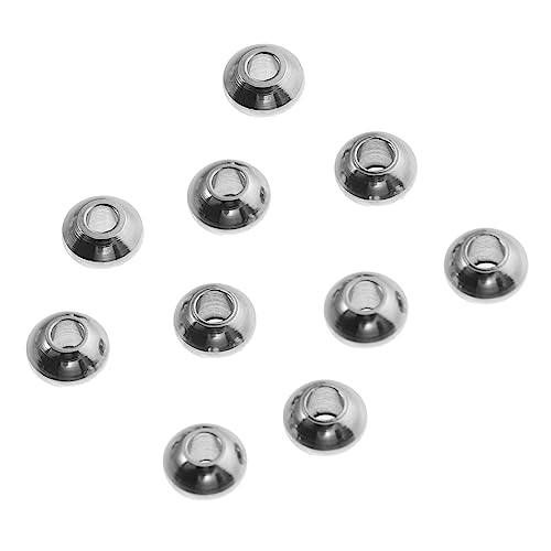 IWOWHERO 1Tasche Spacer Perlen für DIY Schmuckherstellung Hochwertige Lose Perlen für Armbänder und Ketten Langlebig und Farbbeständig IWOWHERO 1Tasche Spacer Perlen für DIY Schmuckherstellung Hochwertige Lose Perlen für Armbänder und Ketten Langlebig und Farbbeständig von IWOWHERO