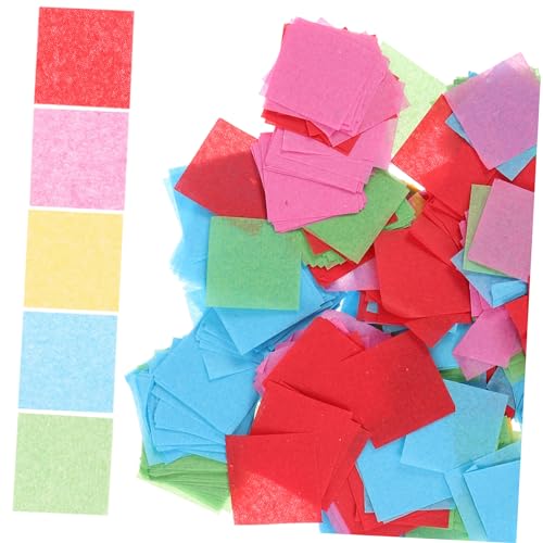 IWOWHERO 1tasche Bastelmaterial Seidenpapier Quadrate Für Scrapbooking Diy Dekoration Partybedarf Papierbastelmaterial Dekorative Ballon Gefüllt Konfetti Zubehör IWOWHERO 1tasche Bastelmaterial Seidenpapier Quadrate Für Scrapbooking Diy Dekoration Partybedarf Papierbastelmaterial Dekorative Ballon Gefüllt Konfetti Zubehör von IWOWHERO
