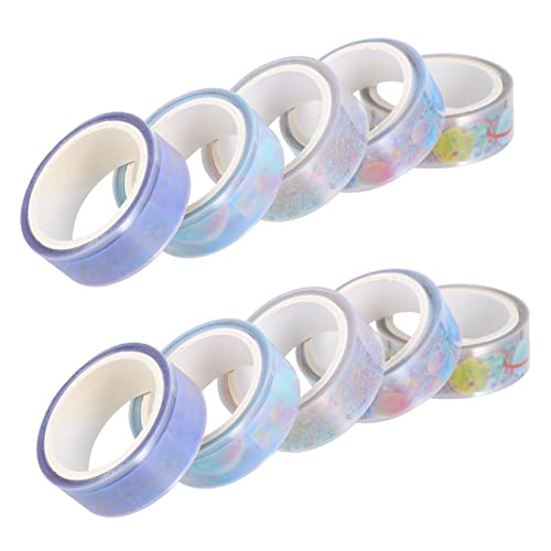 IWOWHERO 2 Bandset Party decoration the washi tape Adhesive back tape Elegant tape present decoration dekoration DIY liefert Washi-Tape für Haustiere DIY Klebeband Haustier (Polyester) von IWOWHERO