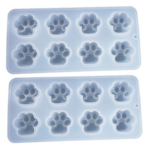 IWOWHERO 2 Stück Katzenpfotenform Herstellung Schild Für Haustier Süß Party Diy Bastelform Silikonform Silikon -diy -form Schmuckgussform Gießform Selber Machen Diy -schimmel Kieselgel Weiß IWOWHERO 2 Stück Katzenpfotenform Herstellung Schild Für Haustier Süß Party Diy Bastelform Silikonform Silikon -diy -form Schmuckgussform Gießform Selber Machen Diy -schimmel Kieselgel Weiß von IWOWHERO