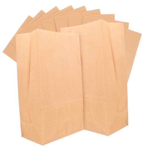 IWOWHERO 20 Stück Kraftpapier Papiertüten Fettbeständig Reißfest Vielseitig Verwendbar für Brot Kekse Sandwich Snacks Umweltfreundlich für Haushalt Büro und Gastronomiealternativen IWOWHERO 20 Stück Kraftpapier Papiertüten Fettbeständig Reißfest Vielseitig Verwendbar für Brot Kekse Sandwich Snacks Umweltfreundlich für Haushalt Büro und Gastronomiealternativen von IWOWHERO