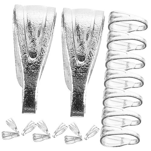 IWOWHERO 200 Stück Bügel-Charm-Verschluss bastelmaterial bastel materialien Perlen für Schmuckhersteller Schmuck finden Verschluss Halsketten-Anhänger-Verbindungsstück Karabinerverschlüsse IWOWHERO 200 Stück Bügel-Charm-Verschluss bastelmaterial bastel materialien Perlen für Schmuckhersteller Schmuck finden Verschluss Halsketten-Anhänger-Verbindungsstück Karabinerverschlüsse von IWOWHERO