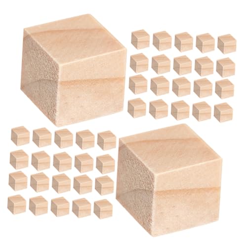 IWOWHERO 200 Stück Holzblöcke Zum Basteln: Kleine, Unfertige Holzblöcke Zum Basteln Für Kleinkinder Und Kinder – Holzwürfel Für Diy-projekte, Vorschullernen Und Tischdekorationen IWOWHERO 200 Stück Holzblöcke Zum Basteln: Kleine, Unfertige Holzblöcke Zum Basteln Für Kleinkinder Und Kinder – Holzwürfel Für Diy-projekte, Vorschullernen Und Tischdekorationen von IWOWHERO